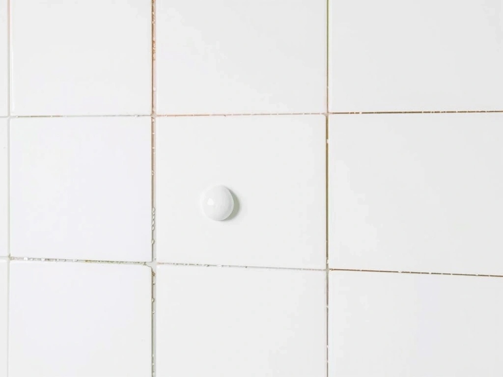 Spotless shower grout